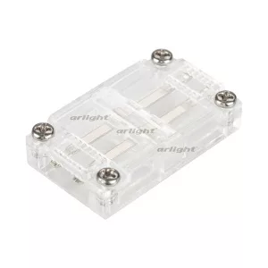 Коннектор прямой для ленты ARL-50000PV (15.5x6mm) прозрачный (Arlight, Пластик) (027067)