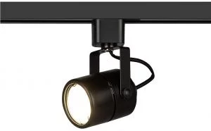 Трековый светильник однофазный ЭРА TR11-GU10 BK под лампу MR16 черный