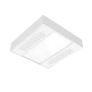 Светодиодный светильник "ВАРТОН" с UV-блоком накладной 30 Вт 600*600*127мм 4000К IP54 с опаловым рассеивателем global white bioguard матовый