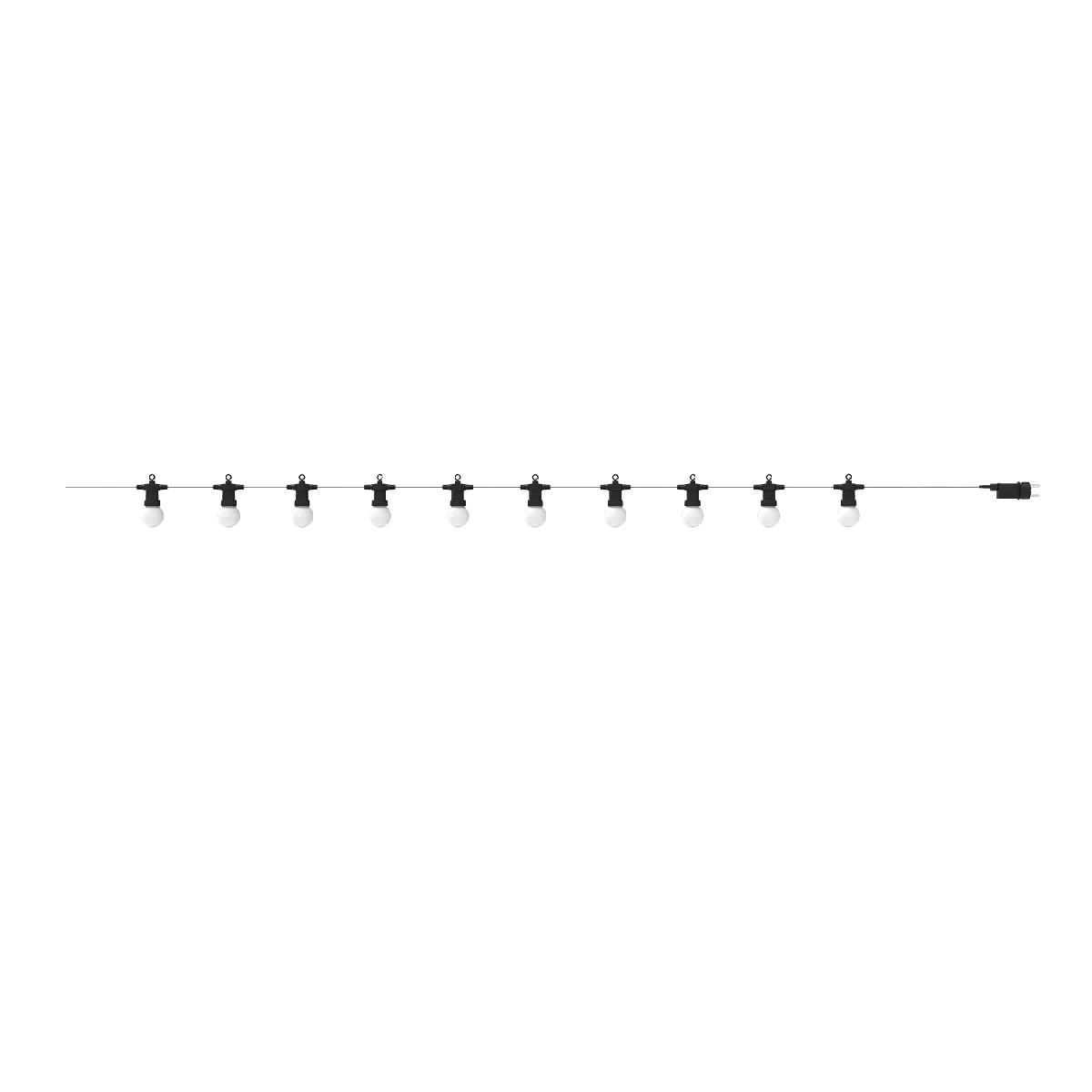 Гирлянда светодиодная "Белт Лайт" Gauss серия Holiday, 10 ламп, 7,7 м, IP44, белый, 1/6