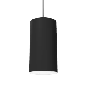 Светодиодный светильник VARTON DL-Roll подвесной 12 Вт 3000 K 90х170 мм RAL9005 черный муар с рассеивателем опал