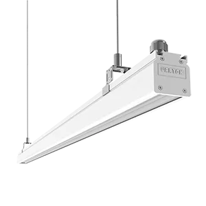 Светодиодный светильник "ВАРТОН" Mercury Mall IP54 2173x54x58 мм акрил 63W 4000К RAL9003 белый муар