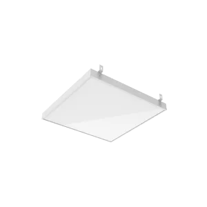 Светодиодный светильник "ВАРТОН BASIC" грильято 588*588*50мм 60 ВТ 4000К с планками для подвеса с опаловым рассеивателем