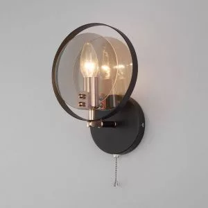 Настенный светильник в стиле лофт Eurosvet черный 70121/1