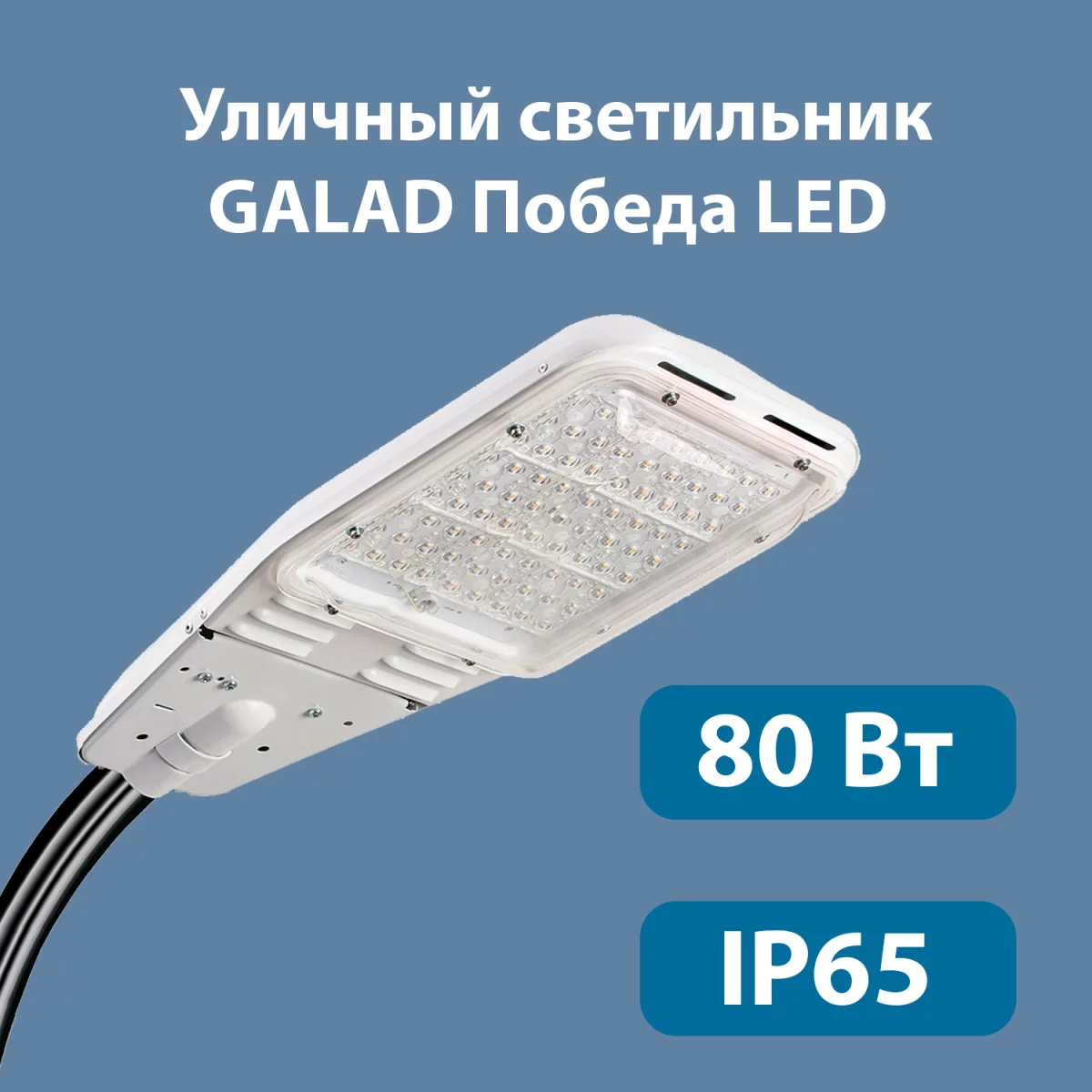 Уличный светодиодный светильник GALAD Победа LED-80-К/К50