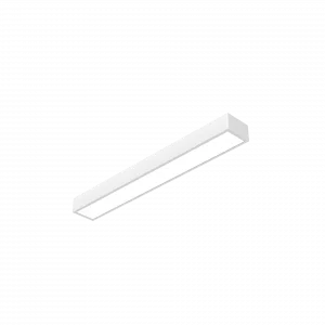 Светодиодный светильник VARTON Gexus Line Down 1200x160x100 мм 35 Вт 4000 К RAL9003 белый муар опал-микропризма