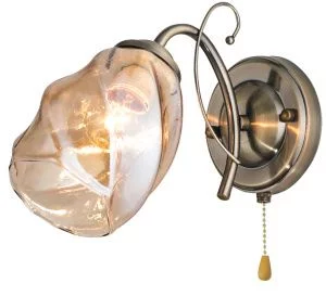 Бра светильник Rivoli Bruna 9130-401 настенный 1 х Е27 40 Вт модерн с выключателем
