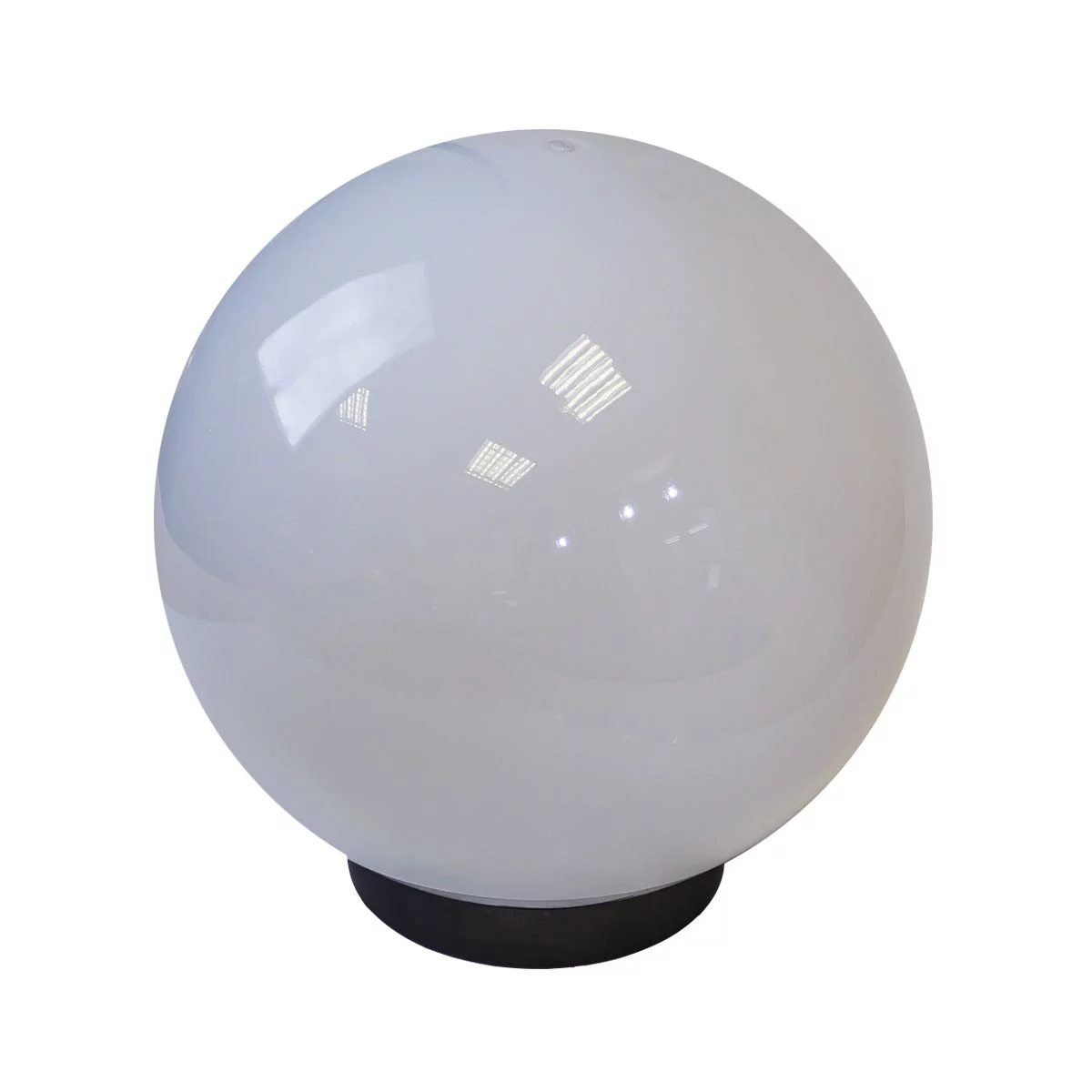 Садово-парковый светильник ЭРА НТУ 02-60-251 шар опаловый на опору / кронштейн IP44 Е27 max60Вт d250mm