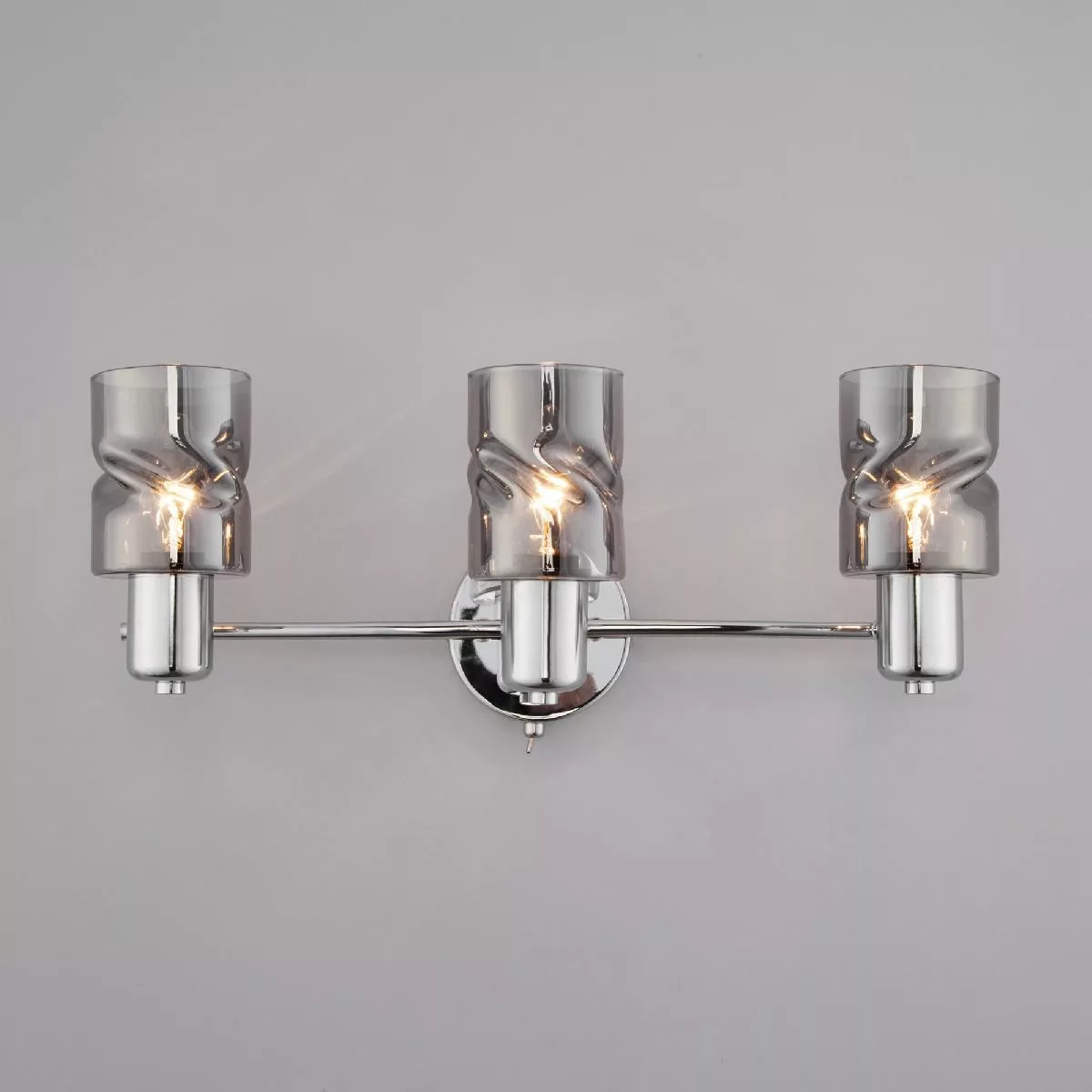 Настенный светильник с поворотными плафонами Eurosvet хром 20120/3