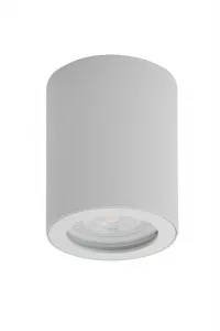 Накладной светильник влагозащ., IP 44, 50 Вт, GU10, белый, алюминий