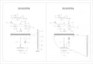 Потолочный светильник MW-Light Изабелла 351010704