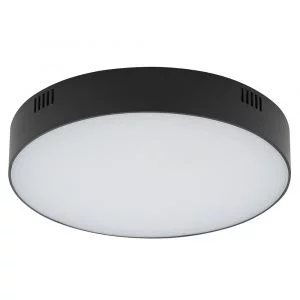 Потолочный cветильник Nowodvorski Lid Round Led Black 10408