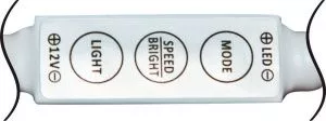 Контроллер для светодиодной ленты (одноцветной) 12V MAX^144w c разъемами DM111 и LD107,  LD50
