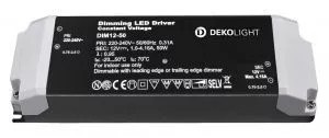 Блок питания для светодиодов BASIC, DIM, CV 12V 12-50W Deko-Light 862220