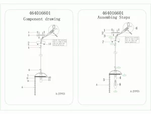 Потолочный светильник MW-Light Бриз золотой 464016601