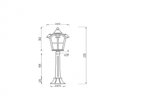 Ландшафтный светильник Maytoni Outdoor O413FL-01GB1