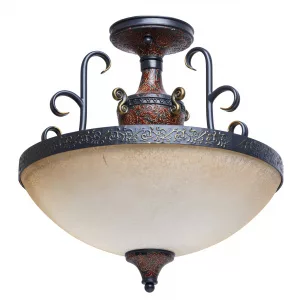 Потолочный светильник CHIARO Версаче коричневый 254011903