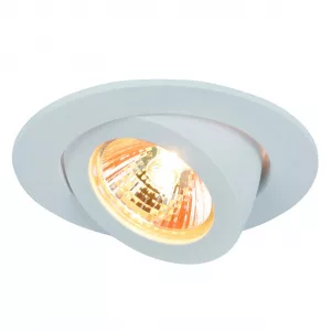 Точечный встраиваемый светильник Arte Lamp ACCENTO Белый A4009PL-1WH