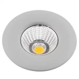 Точечный встраиваемый светильник Arte Lamp UOVO Серый A1425PL-1GY