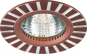 Светильник встраиваемый Feron GS-M364 потолочный MR16 G5.3 коричневый