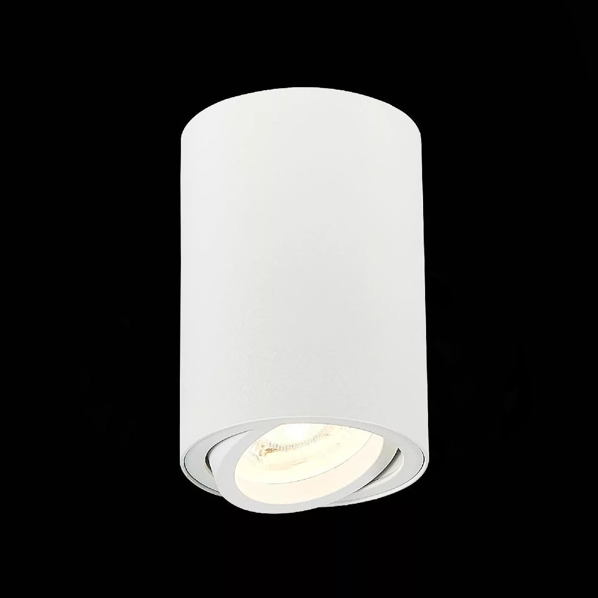 Светильник потолочный Белый GU10 1*50W  IP20 D70xH100 220V Без ламп Накладные светильники ST108.507.01