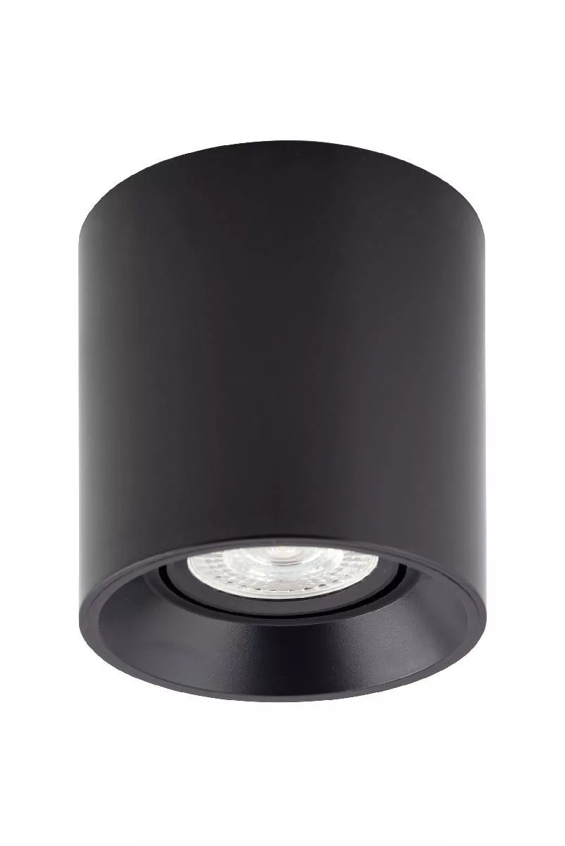 Светильник накладной IP 20, 10 Вт, GU5.3, LED, черный, пластик