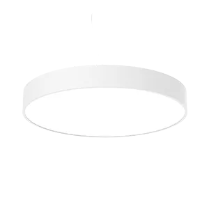 Светодиодный светильник "ВАРТОН" COSMO накладной 70 Вт 900*115мм 3000К с рассеивателем опал RAL9003 белый муар