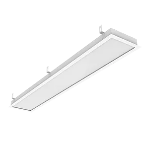Светодиодный светильник "ВАРТОН" GR270/F 2.0 35 Вт 4000К с рассеивателем опал 1215*207*50мм с планками для подвеса IP40 c РАМКОЙ монтажный размер 1188x180мм