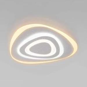 Потолочный светодиодный светильник с пультом управления Eurosvet белый 90115/6