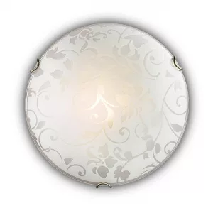 Настенно-потолочный светильник Сонекс GLASSI 2*60Вт Ø300 108/K