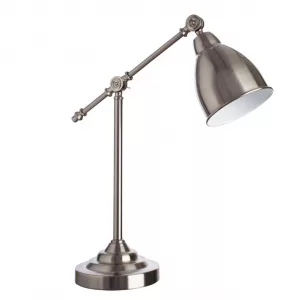 Офисная настольная лампа Arte Lamp BRACCIO Серебристый A2054LT-1SS