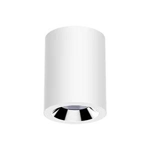 Светильник LED "ВАРТОН" DL-02 Tube накладной 220*150 55W 3000K 35° RAL9010 белый матовый