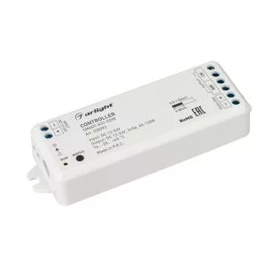 Контроллер SMART-K31-CDW (12-24V, 2x5A, 2.4G) (Arlight, IP20 Пластик, 5 лет)