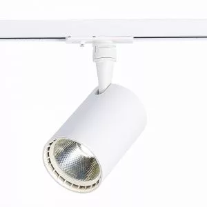 Св-к трек. Белый LED 1*20W 4000K 1 800Lm Ra?80 24° IP20 L118xW78xH174 100-240V Однофазная трековая система ST351.546.20.24