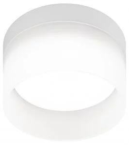 Встраиваемый светильник под лампу GX53 ЭРА DK98 WH белый матовый