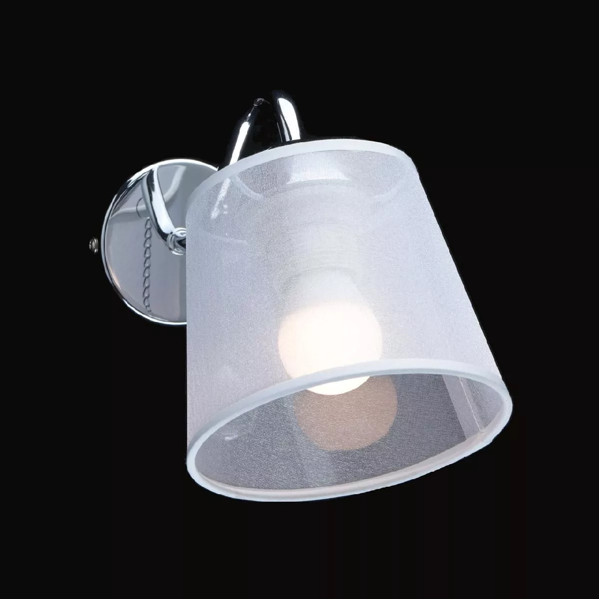 Настенный светильник De City Лацио хром 103022501