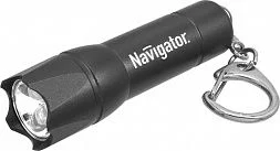 Фонарь Navigator 94 927 NPT-KC02-BL-3LR44 брелок. алюм. 3LED, черный бл.