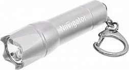 Фонарь Navigator 94 930 NPT-KC02-Gr-3LR44 брелок. алюм. 3LED, серый бл.