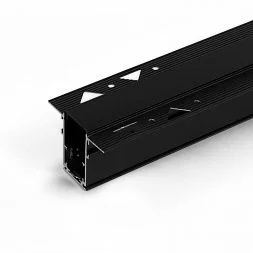 Шинопровод встраиваемый черный 2м Slim Magnetic 85087/00 Elektrostandard a057187