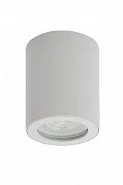 Накладной светильник влагозащ., IP 44, 50 Вт, GU10, белый, алюминий