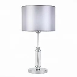 Прикроватная лампа Хром/Светло-серый E14 1*40W SNERE SLE107204-01
