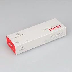 Пульт SMART-R43-RGBW Black (8 зон, 2.4G) (Arlight, IP20 Пластик, 5 лет)