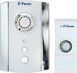 Звонок электрический дверной беспроводной FERON E-368