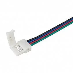 Коннектор выводной FIX-RGB-10mm-150mm-X2 (4-pin) (Arlight, -) (023955)