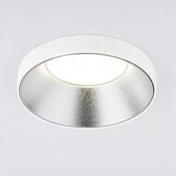 Встраиваемый точечный светильник 112 MR16 серебро/белый Elektrostandard a053340
