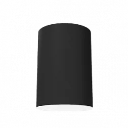 Светодиодный светильник VARTON DL-Roll накладной 9 Вт 3000 К 120х170 мм RAL9005 черный муар с рассеивателем опал