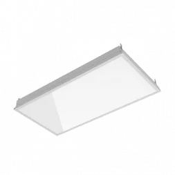 Светодиодный светильник VARTON тип кромки V-Clip® 1200х600х62 мм 60 Вт 5000 K с рассеивателем призма