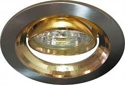 Светильник встраиваемый Feron 2009DL потолочный MR16 G5.3 титан-золото
