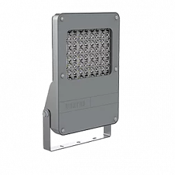Светодиодный светильник "ВАРТОН" прожектор FL-Pro 30°x50° 200 Вт 4000К RAL7045 муар