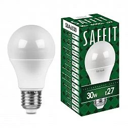 Лампа светодиодная SAFFIT SBA6530 Шар E27 30W 230V 6400K